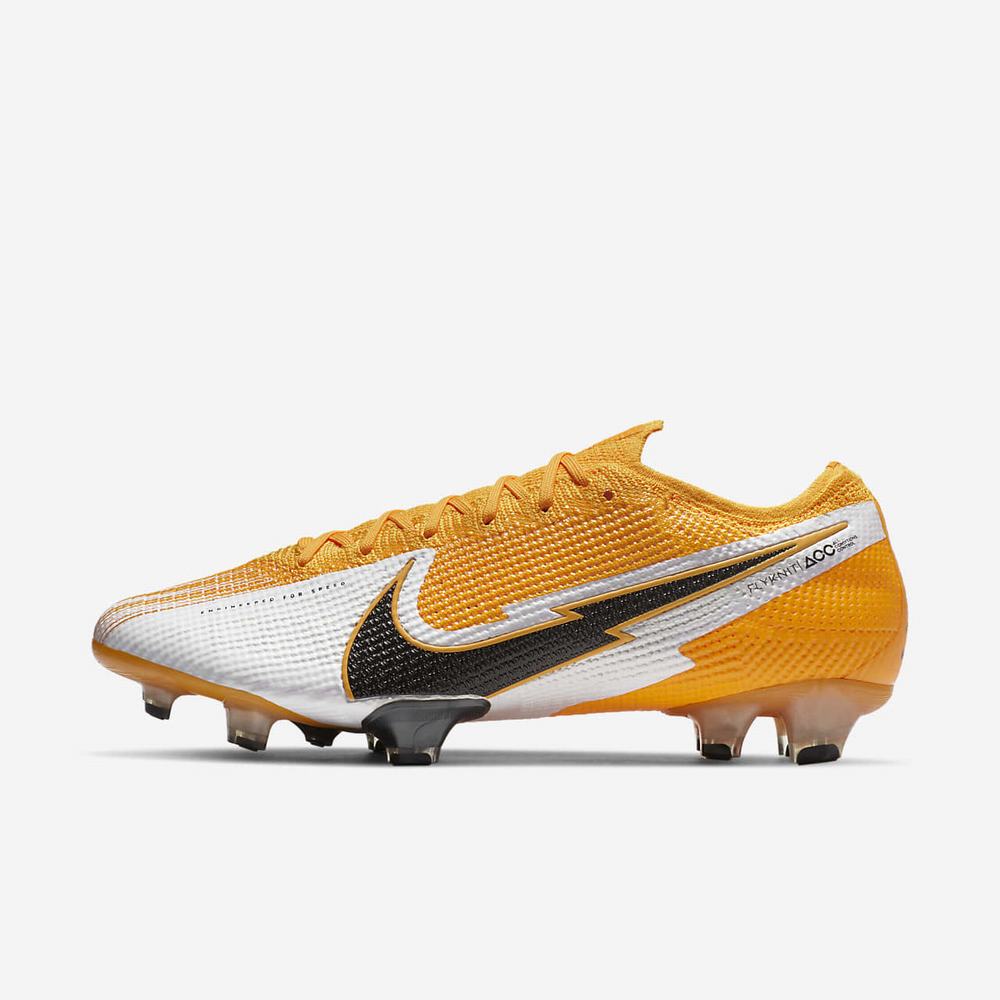 Crampon De Foot Nike Mercurial Vapor 13 Elite FG Orange 3429-876 Laser Orange/White/Laser Orange/Black Femme | YBY-29603000